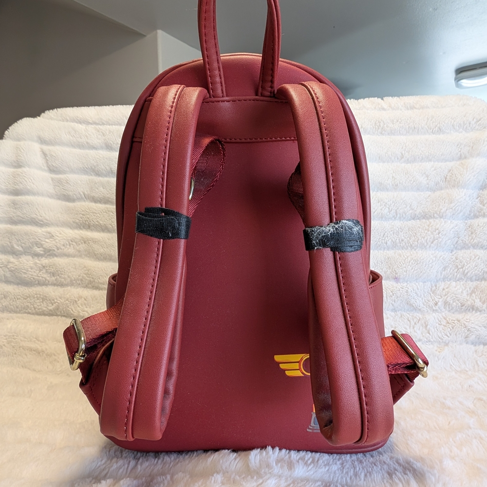 Loungefly Disney Pixar Cars Lightning McQueen Radiator Springs Mini Backpack - Picture 3 of 7